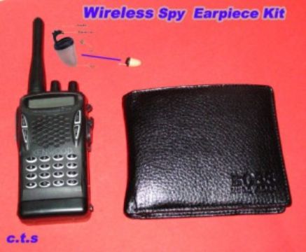 Wireless Spy Secret Service Earpiece 